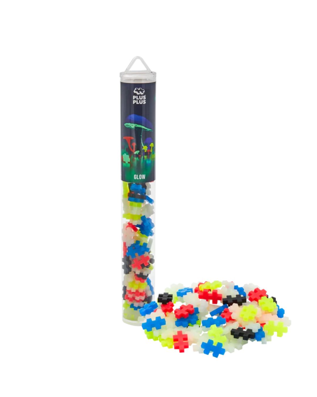 Plus Plus Tubo 100 peças- Glow