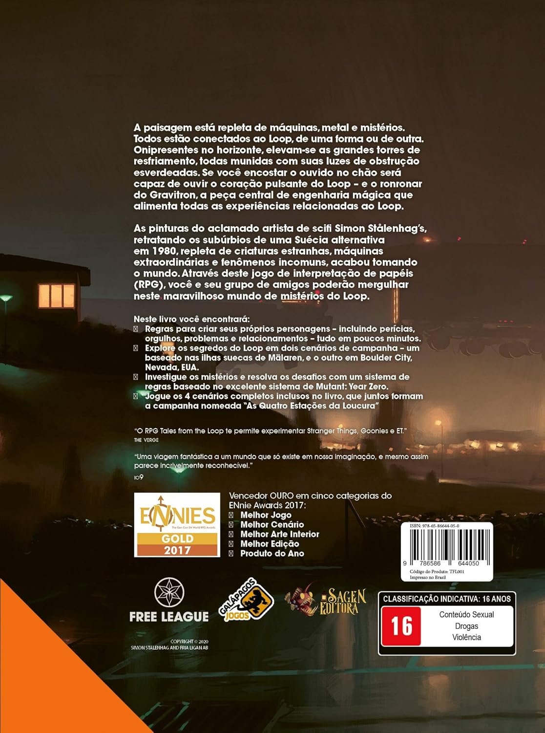 Tales From the Loop: Contos do Loop - Edição em Português, Livro de RPG, 2 - 10 jogadores - Imagem 3